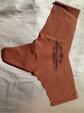 Victoria's Secret Rust Seamless Thong Panty